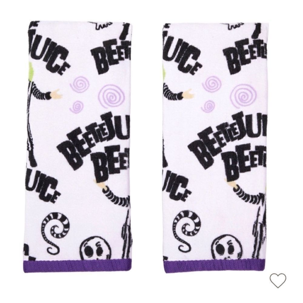 Nwt Beetlejuice Halloween 2 pc Hand Towels